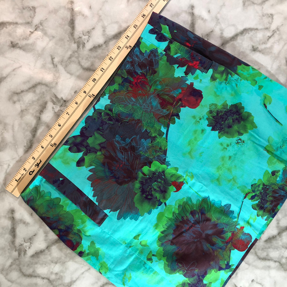 J. Crew Printed Cotton Sateen Mini Skirt - Picture 7 of 8